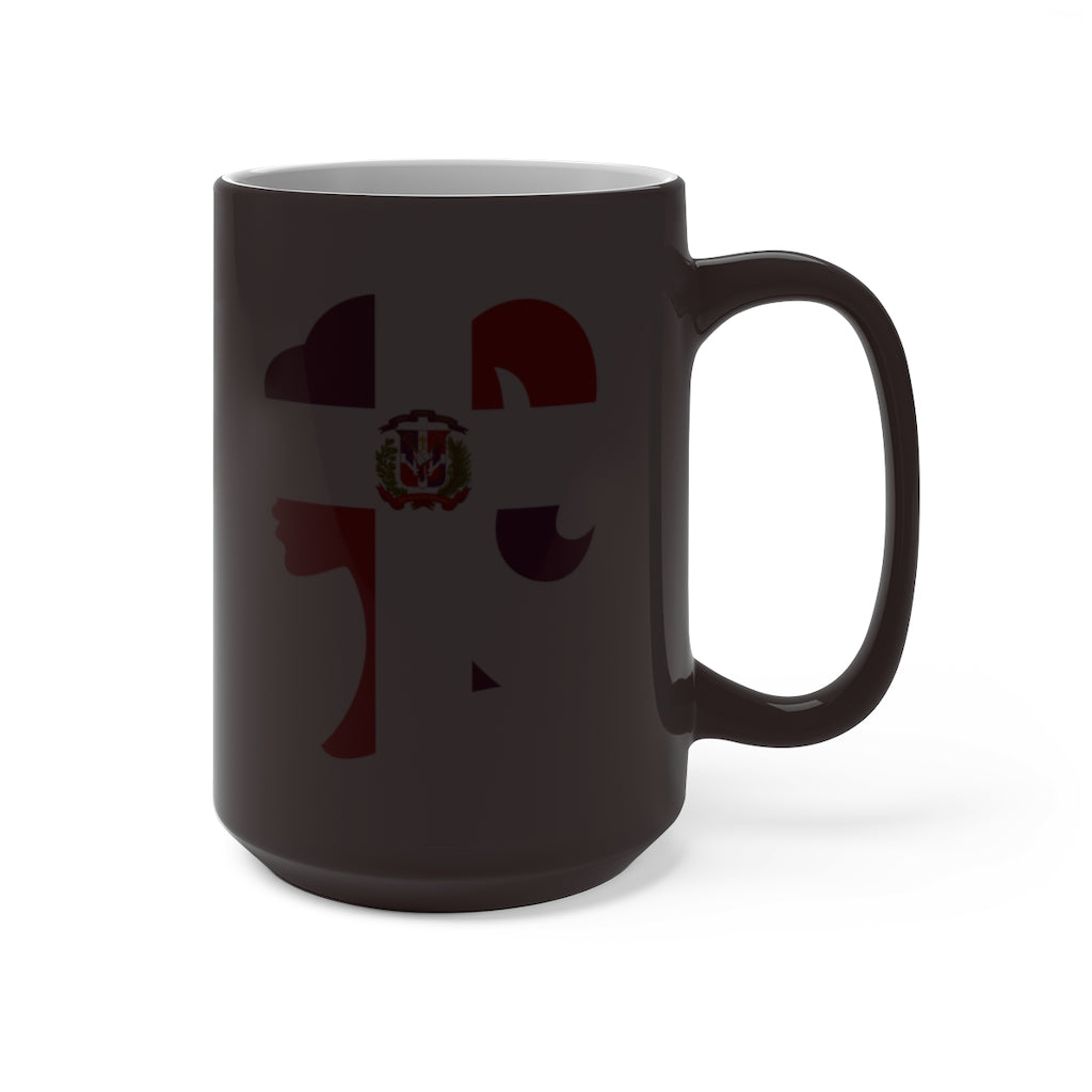 Dominican Republic Girl Color Changing Mug