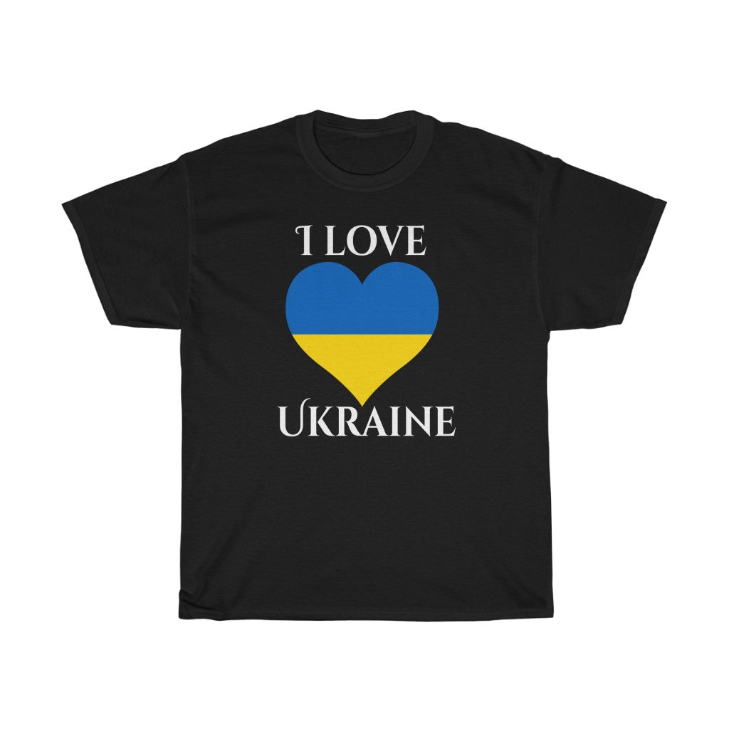 Ukraine Heart Flag Standard Tee 2 - Unisex