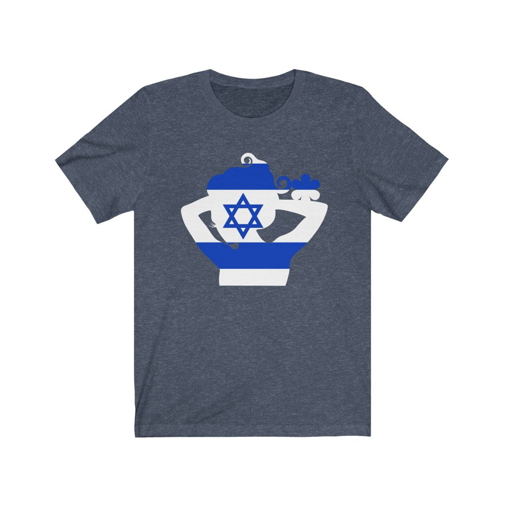 Israel Lady Flag Premium Tee - Unisex