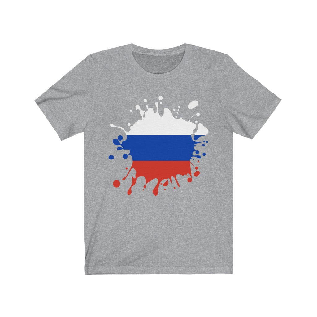 Russia Splat Flag Premium Tee - Unisex