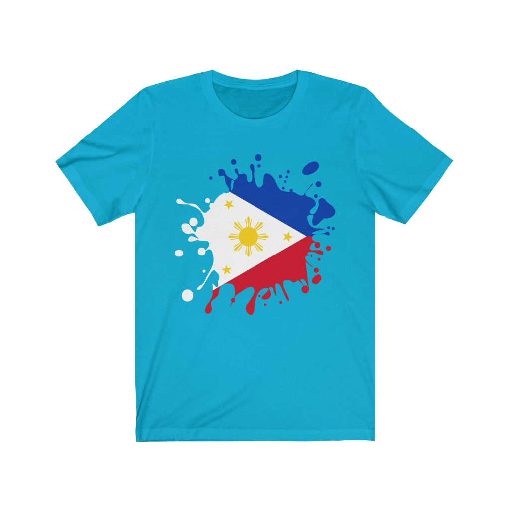 Philippines Splat Flag Premium Tee - Unisex