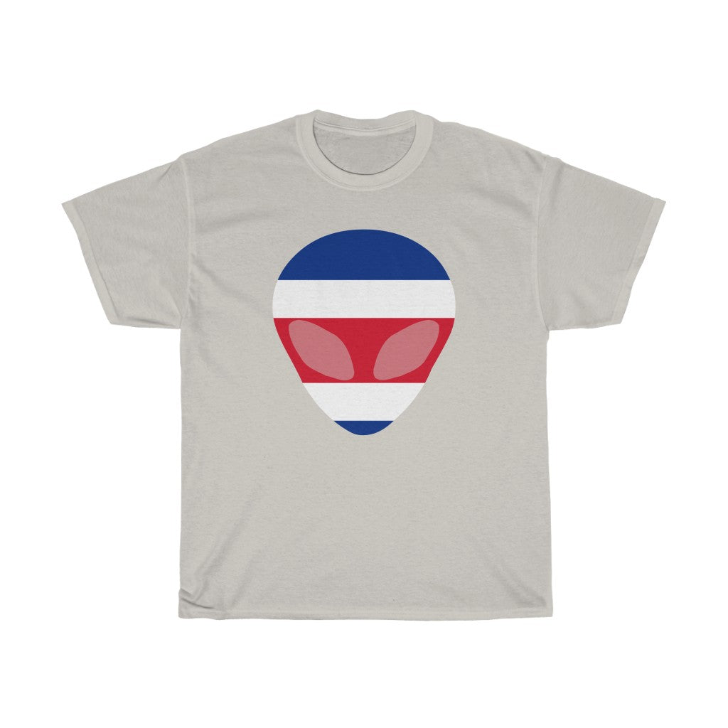 Costa Rica Alien Flag Standard Tee - Unisex