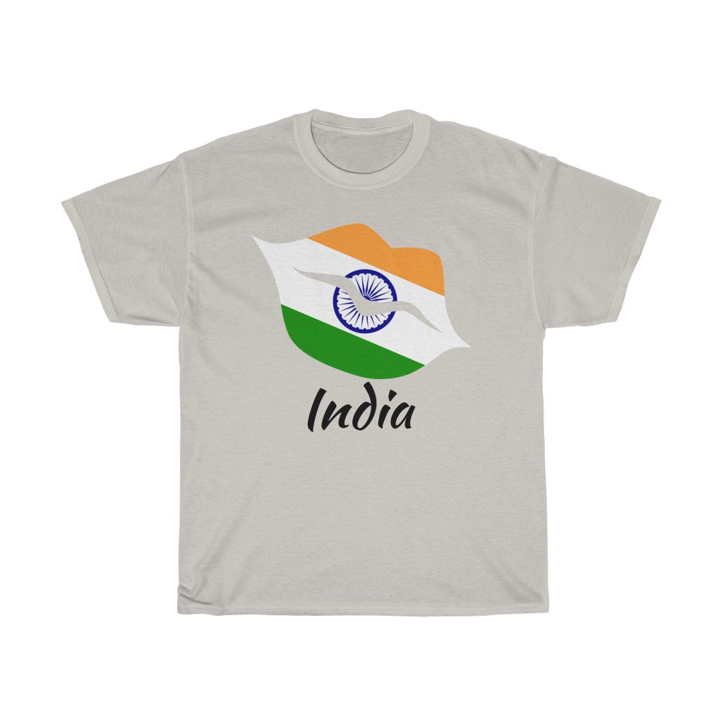 India Lips Flag Standard Tee 1 - Unisex