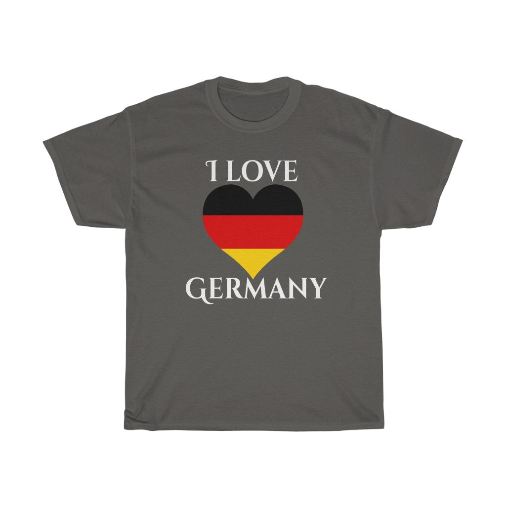 Germany Heart Flag Standard Tee 2 - Unisex