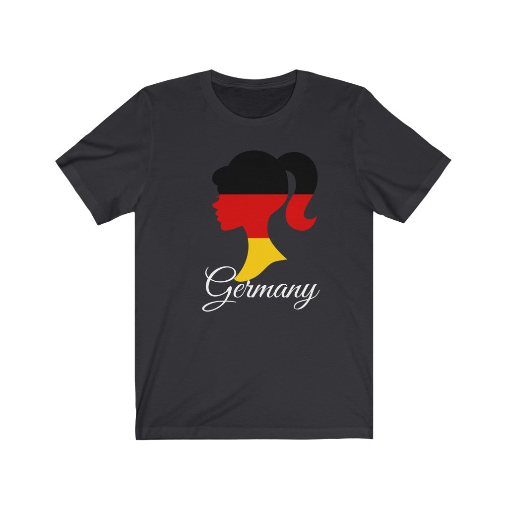 Germany Girl Flag Premium Tee 2 - Unisex