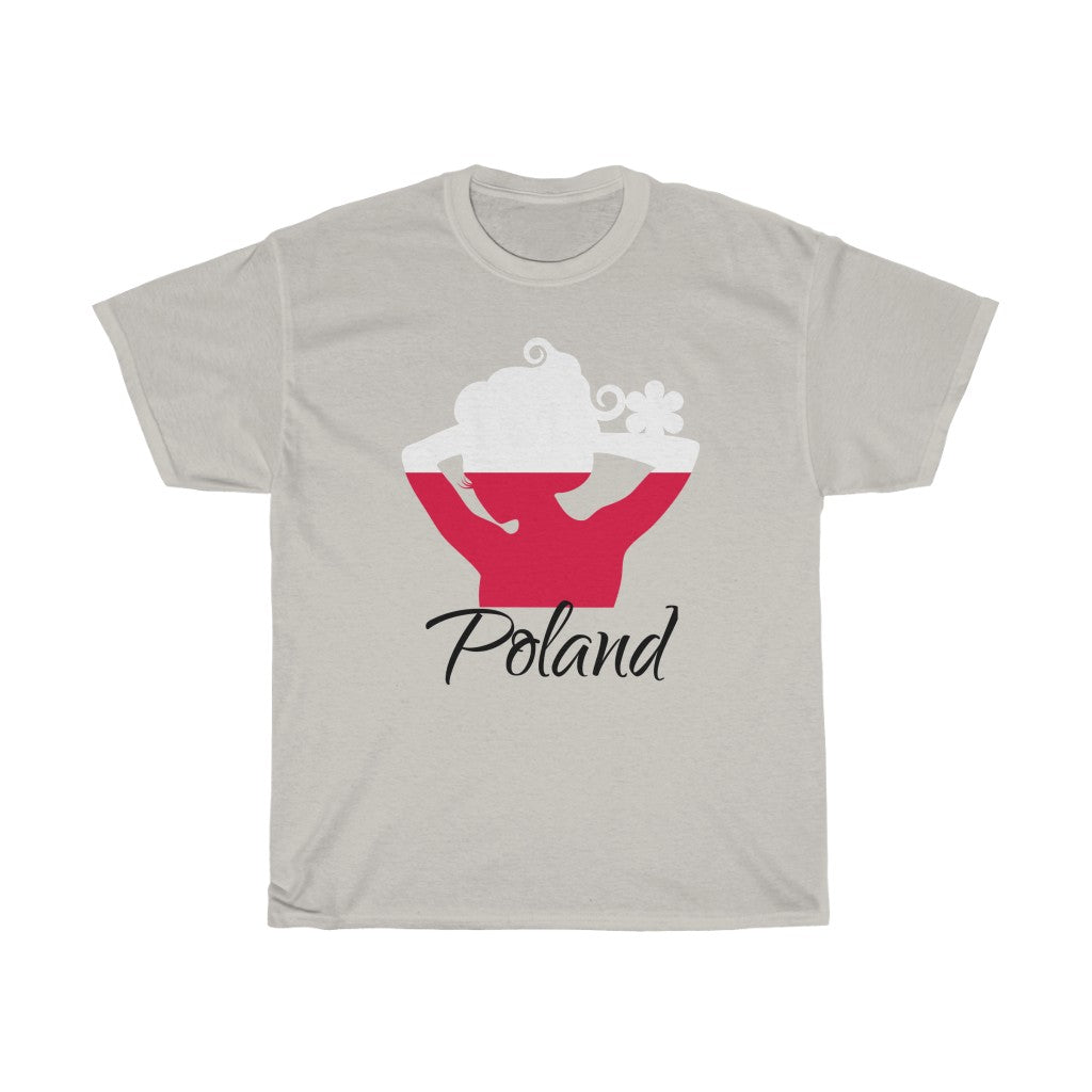 Poland Lady Flag Standard Tee 1 - Unisex