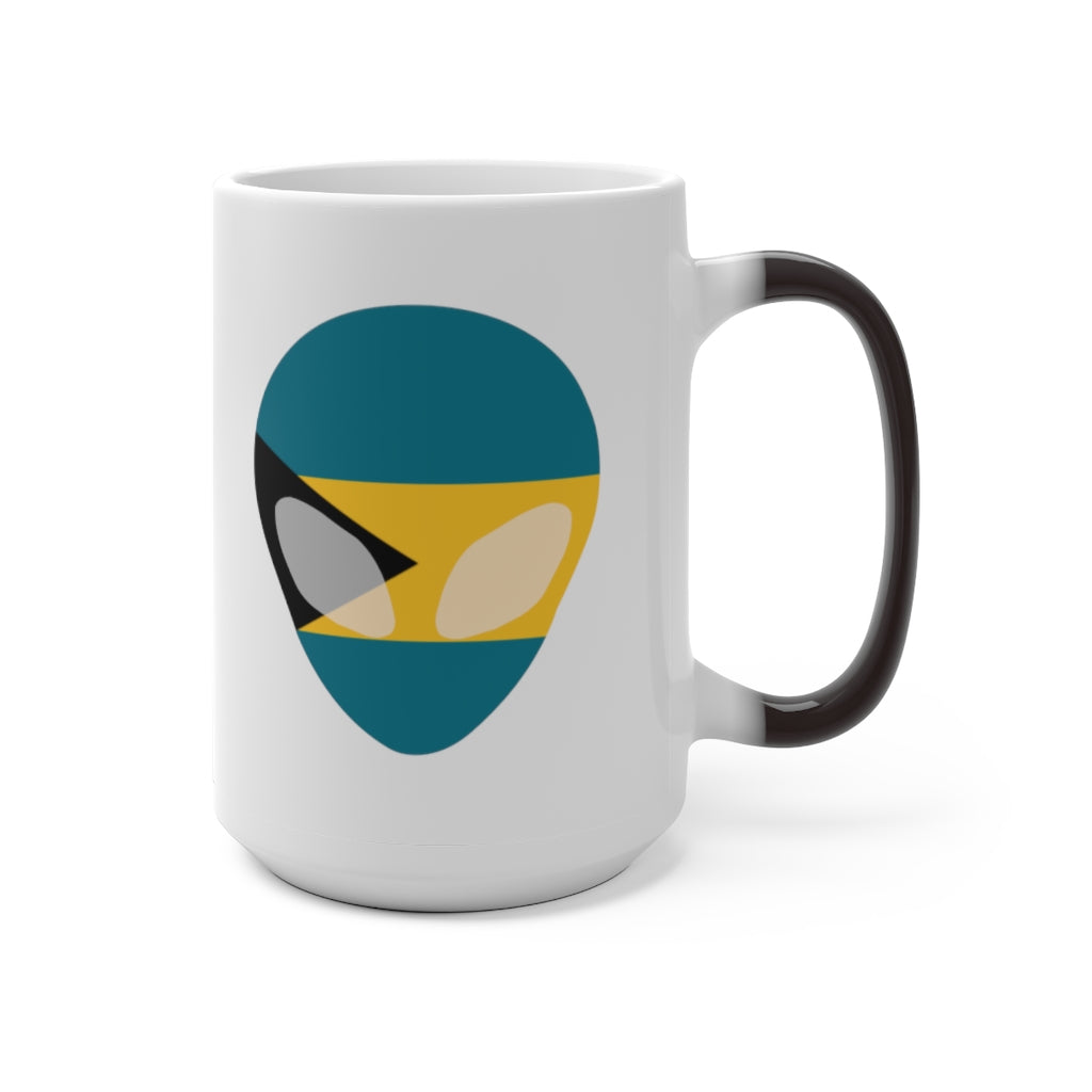 Bahamas Alien Color Changing Mug