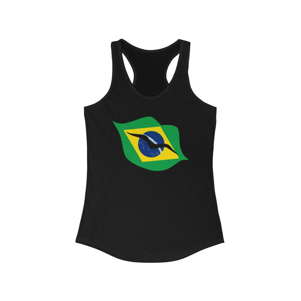 Brazil Lips Flag Tank - Women