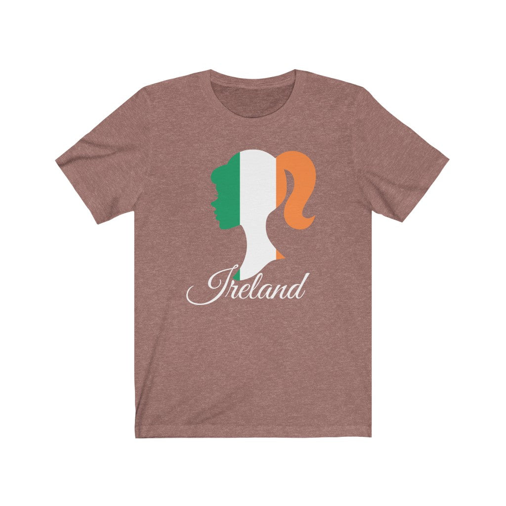 Ireland Girl Flag Premium Tee 2 - Unisex