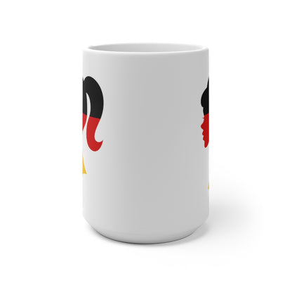 Germany Girl Color Changing Mug