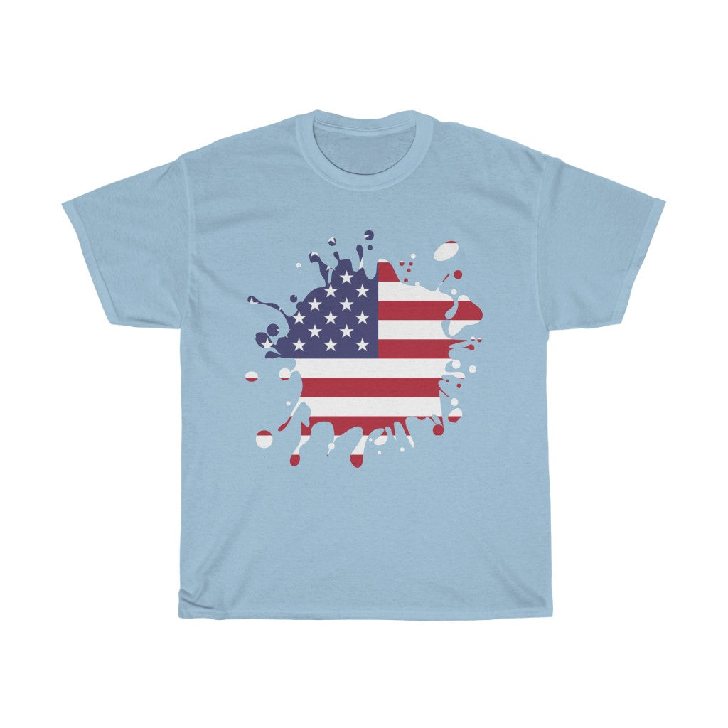 United States of America Splat Flag Standard Tee - Unisex
