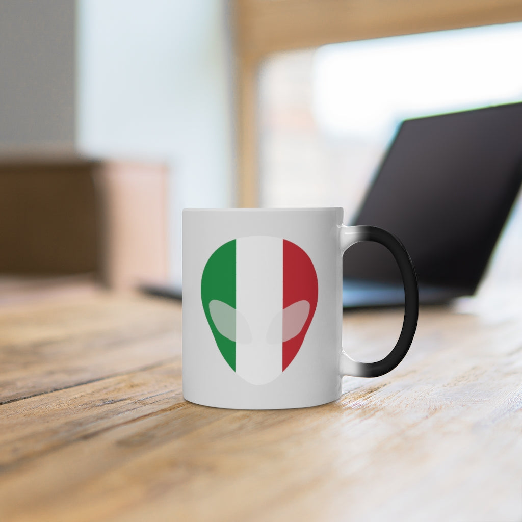 Italy Alien Color Changing Mug