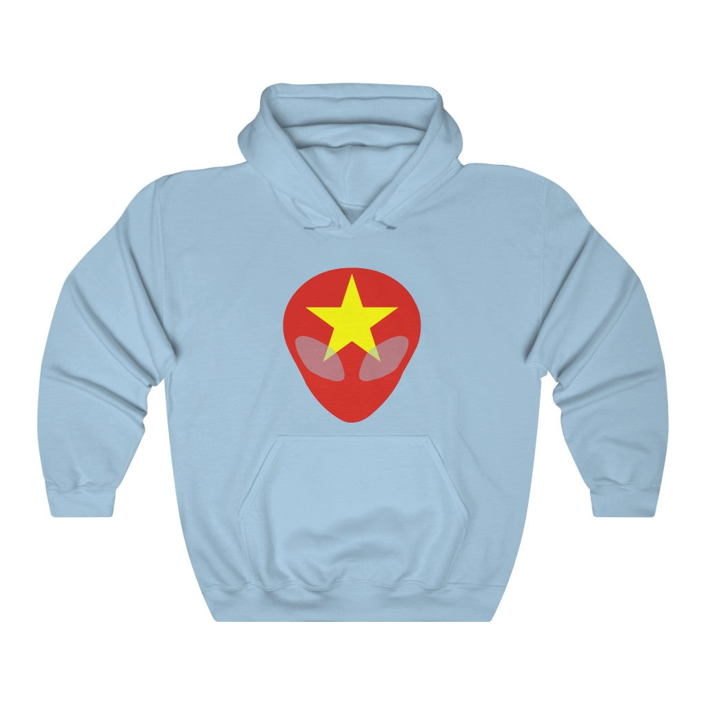 Vietnam Alien Flag Hoodie Sweatshirt - Unisex