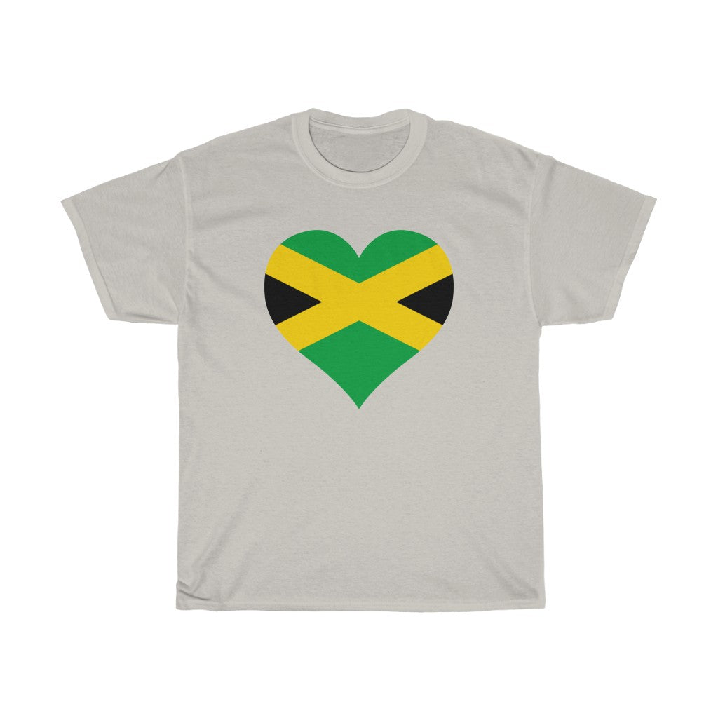 Jamaica Heart Flag Standard Tee - Unisex