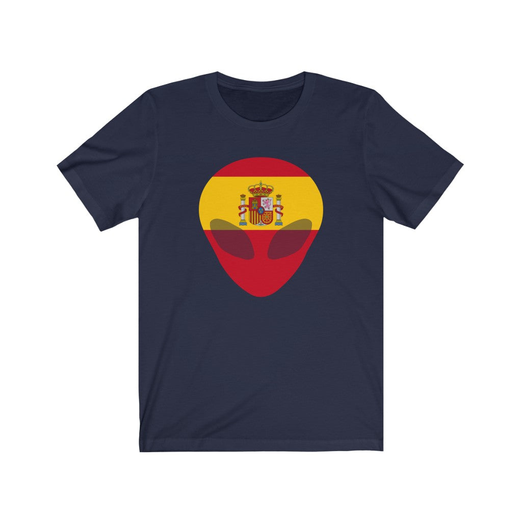 Spain Alien Flag Premium Tee - Unisex
