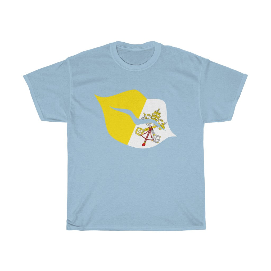 Holy See Lips Flag Standard Tee - Unisex