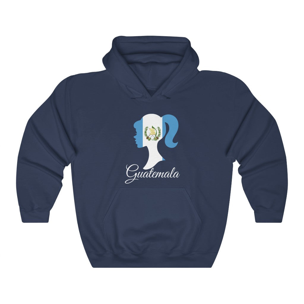 Guatemala Girl Flag Hoodie Sweatshirt 2 - Unisex