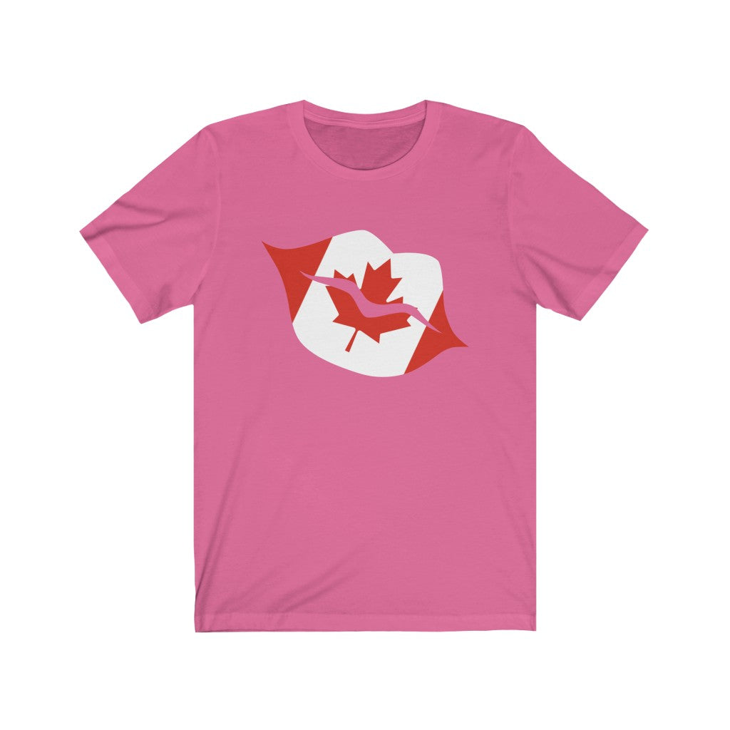Canada Lips Flag Premium Tee - Unisex