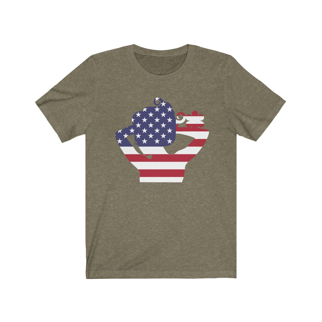 United States of America Lady Flag Premium Tee - Unisex