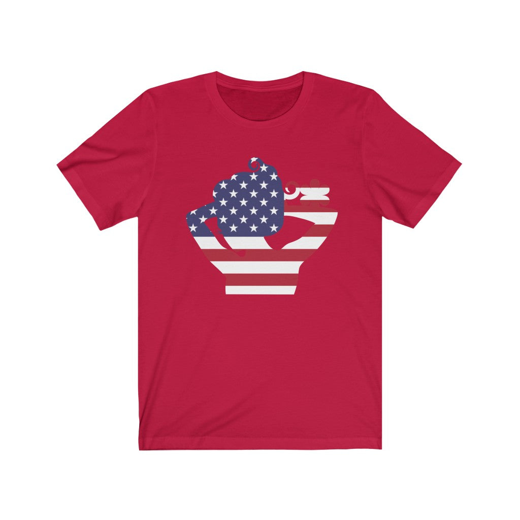 United States of America Lady Flag Premium Tee - Unisex