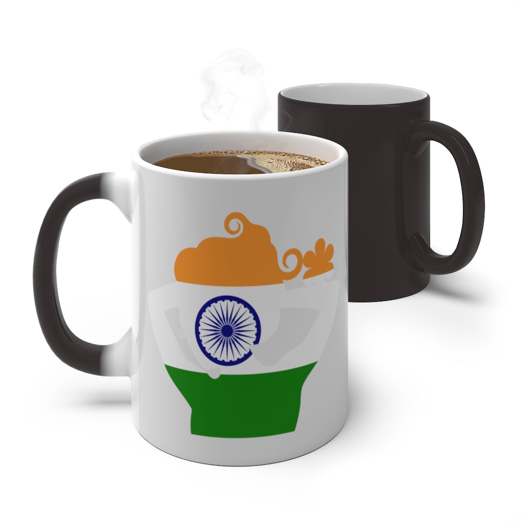 India Lady Color Changing Mug