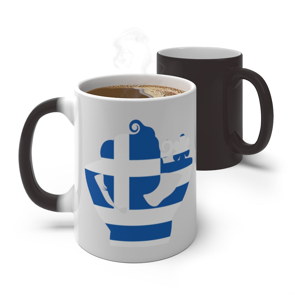 Greece Lady Color Changing Mug