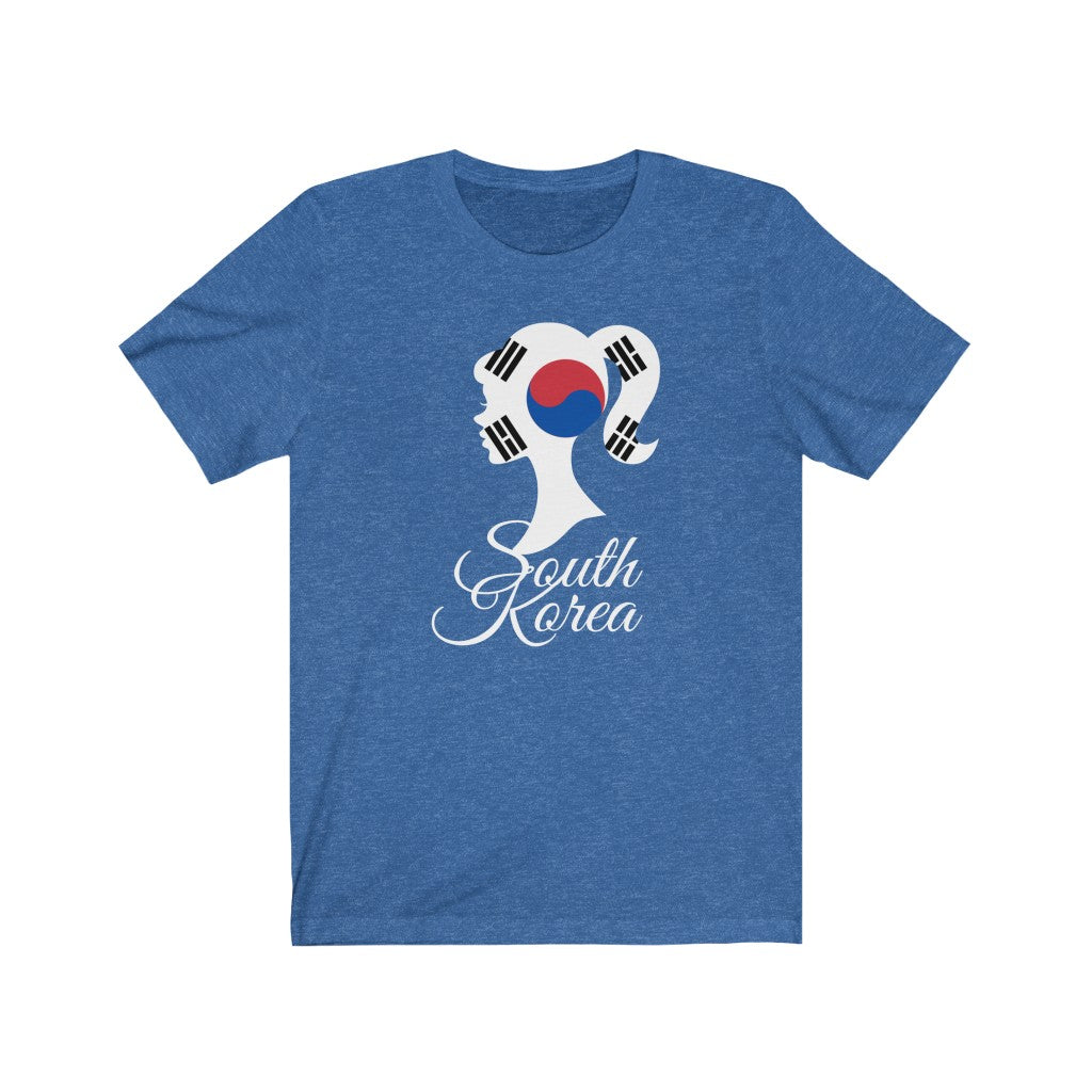 South Korea Girl Flag Premium Tee 2 - Unisex
