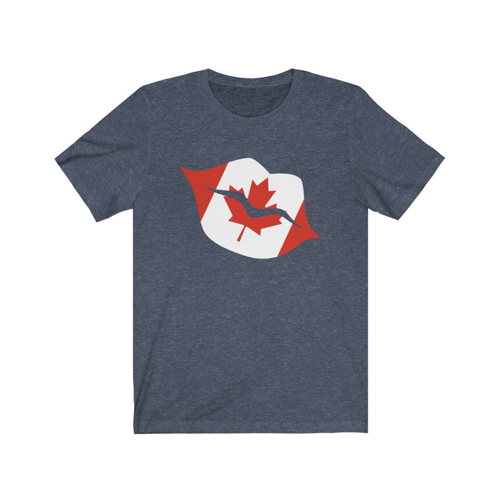 Canada Lips Flag Premium Tee - Unisex