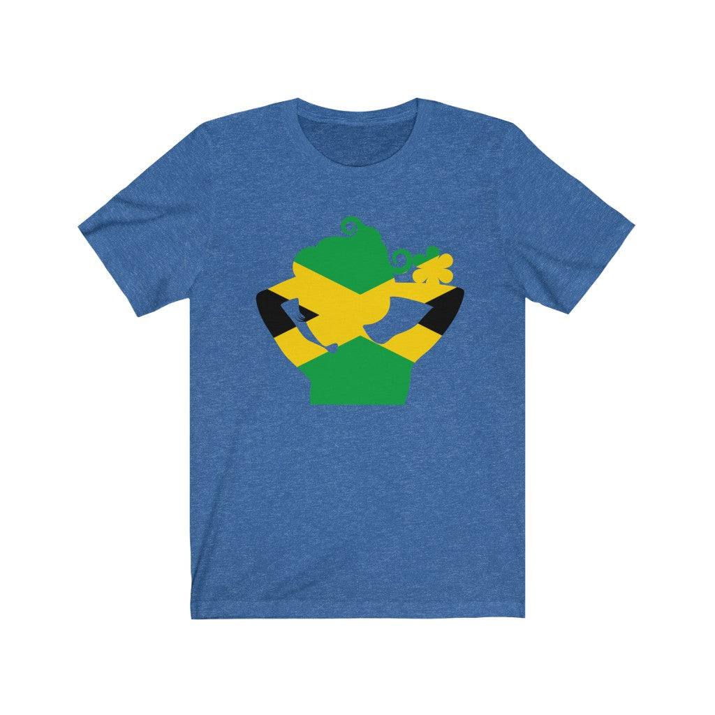Jamaica Lady Flag Premium Tee - Unisex