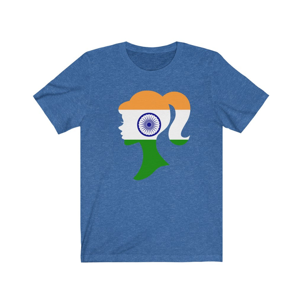 India Girl Flag Premium Tee - Unisex