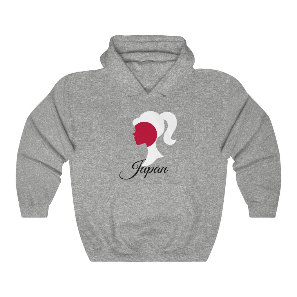 Japan Girl Flag Hoodie Sweatshirt 1 - Unisex