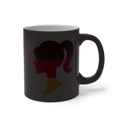 Germany Girl Color Changing Mug