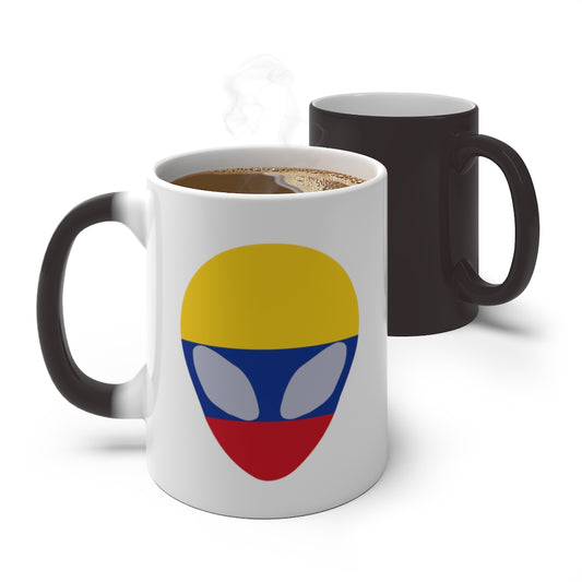 Colombia Alien Color Changing Mug