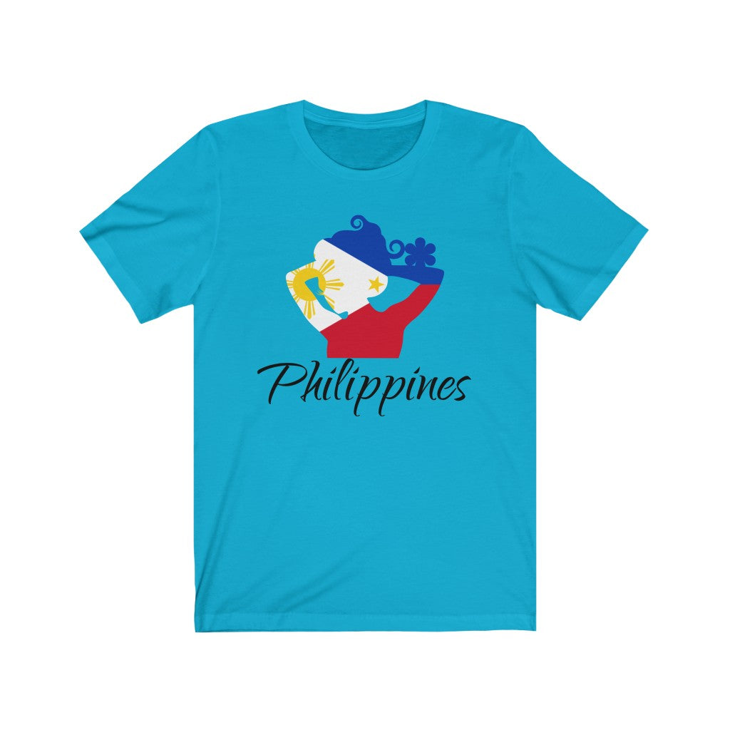 Philippines Lady Flag Premium Tee 1 - Unisex