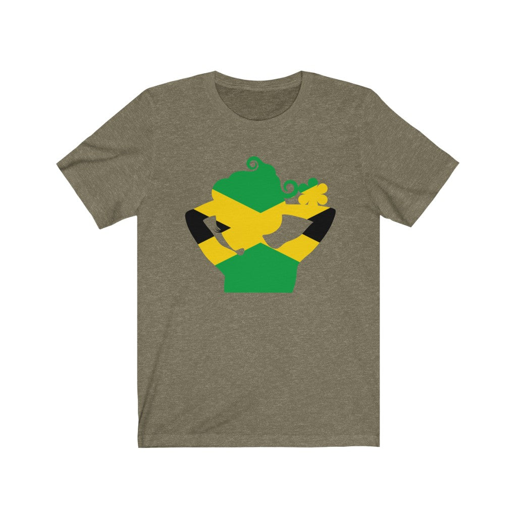Jamaica Lady Flag Premium Tee - Unisex