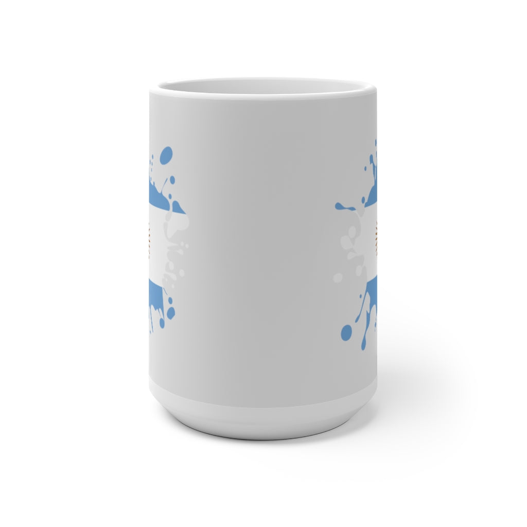 Argentina Splat Color Changing Mug