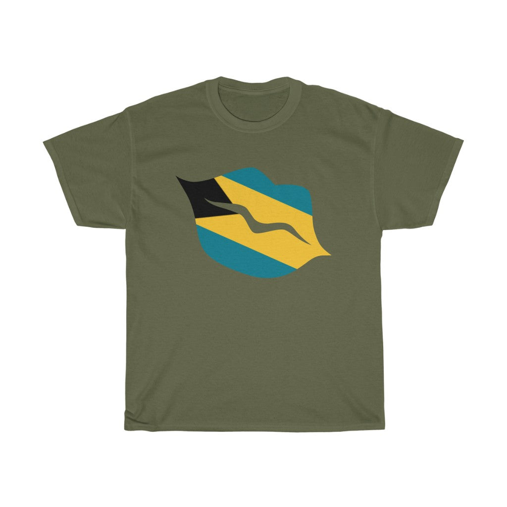 Bahamas Lips Flag Standard Tee - Unisex
