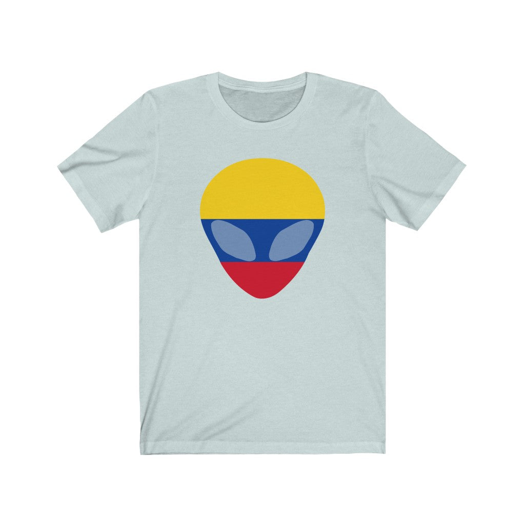 Colombia Alien Flag Premium Tee - Unisex