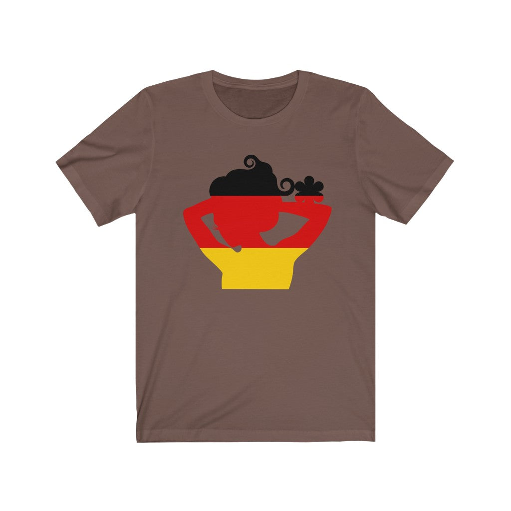 Germany Lady Flag Premium Tee - Unisex