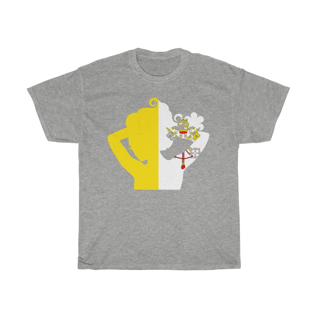 Holy See Lady Flag Standard Tee - Unisex