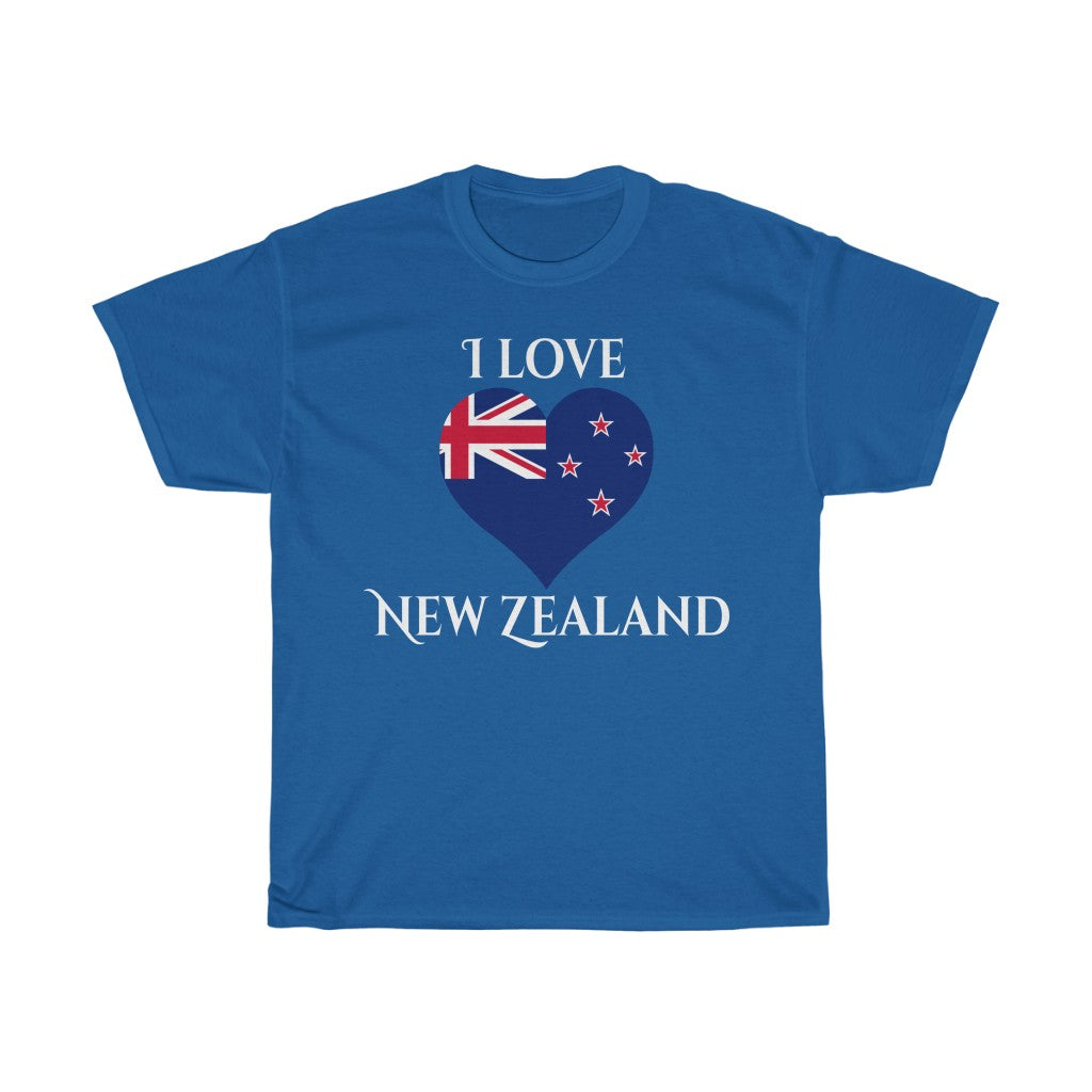 New Zealand Heart Flag Standard Tee 2 - Unisex