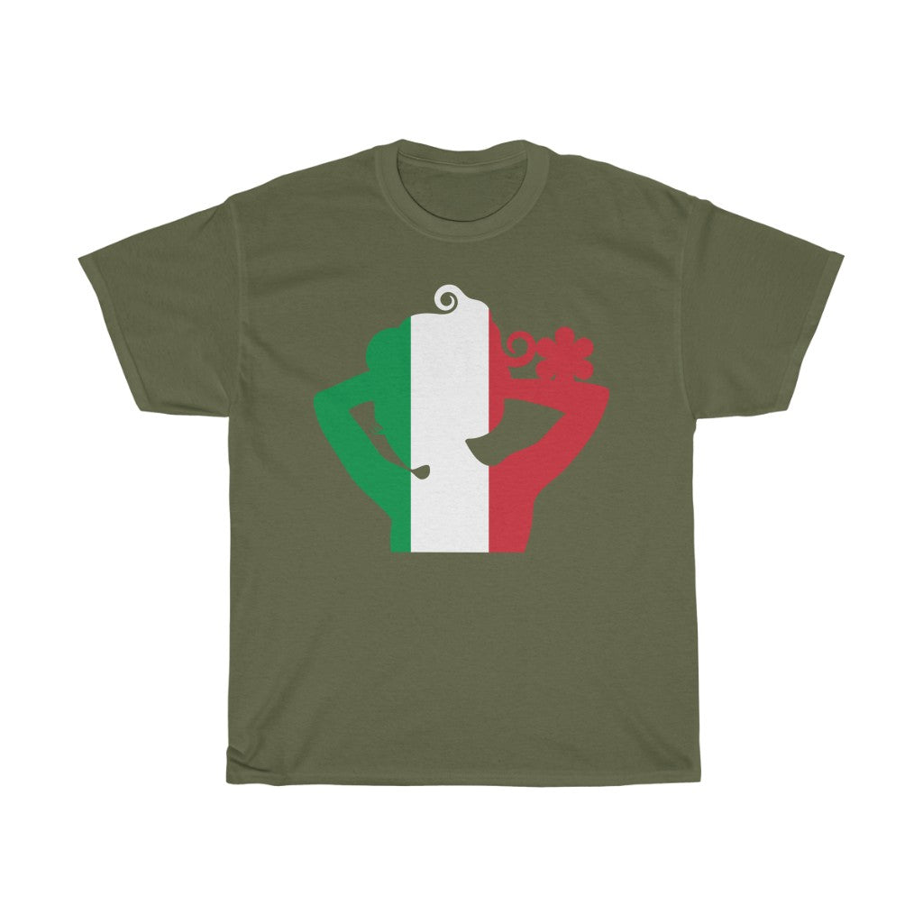 Italy Lady Flag Standard Tee - Unisex