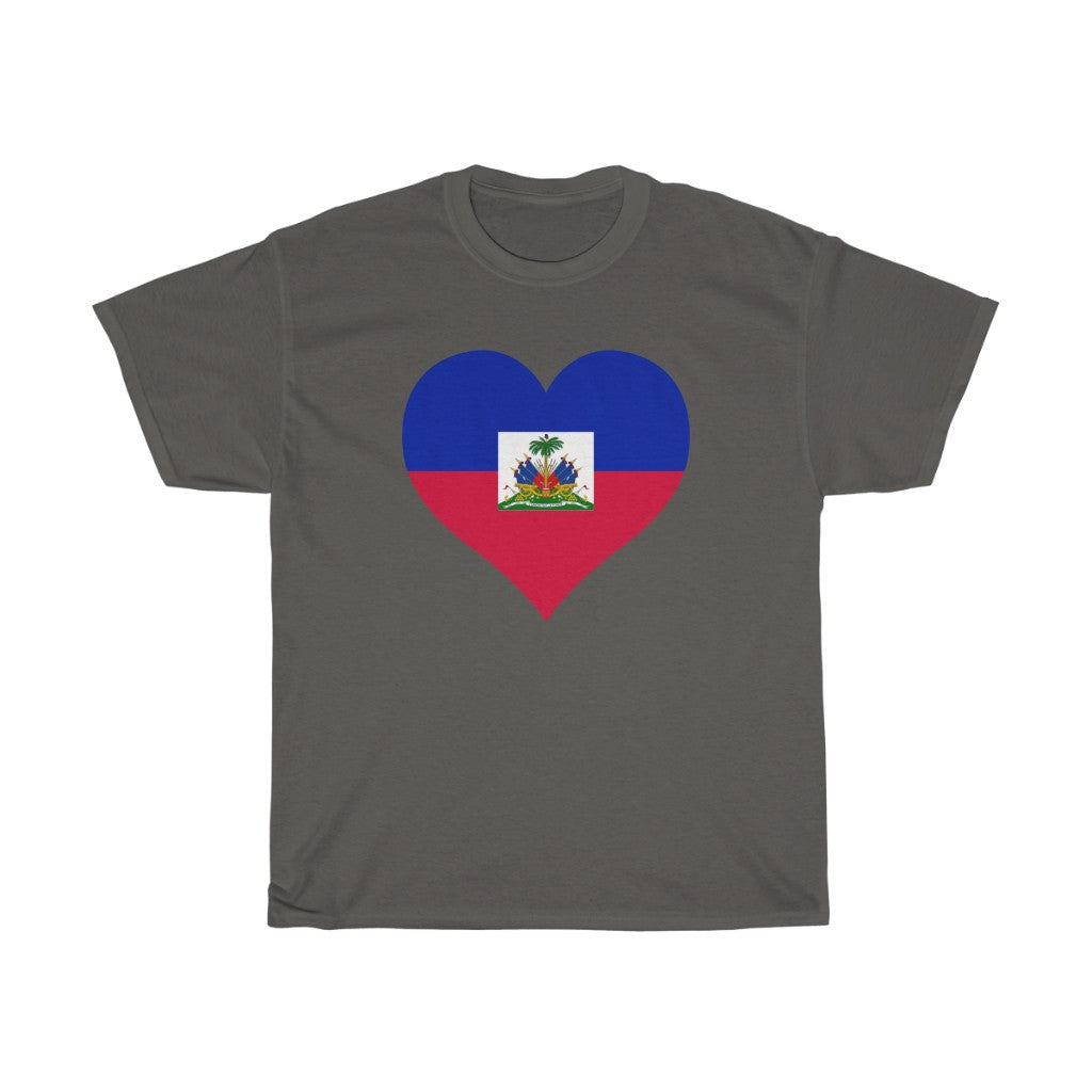 Haiti Heart Flag Standard Tee - Unisex