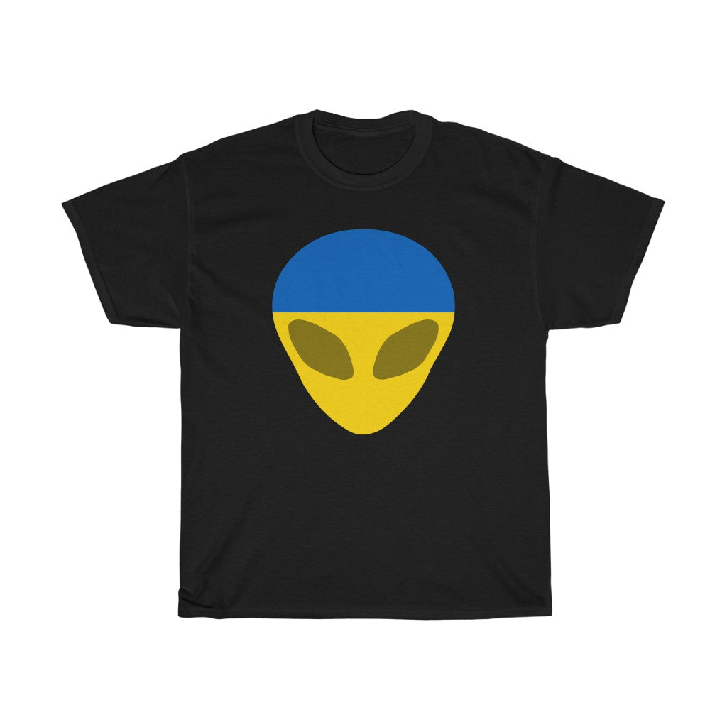 Ukraine Alien Flag Standard Tee - Unisex