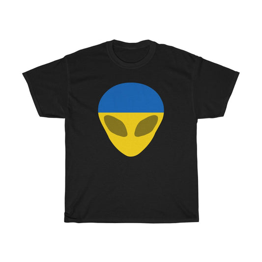 Ukraine Alien Flag Standard Tee - Unisex