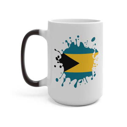 Bahamas Splat Color Changing Mug