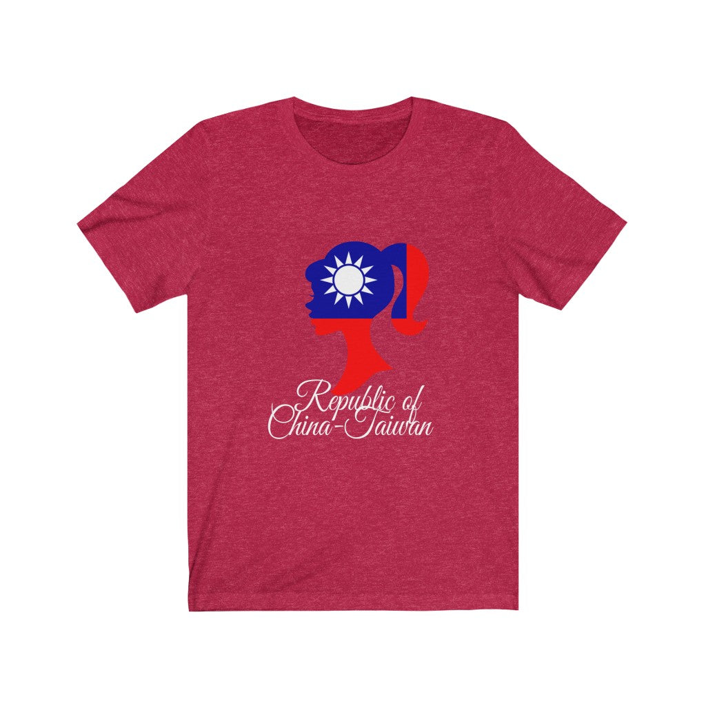 Republic of China - Taiwan Girl Flag Premium Tee 2 - Unisex