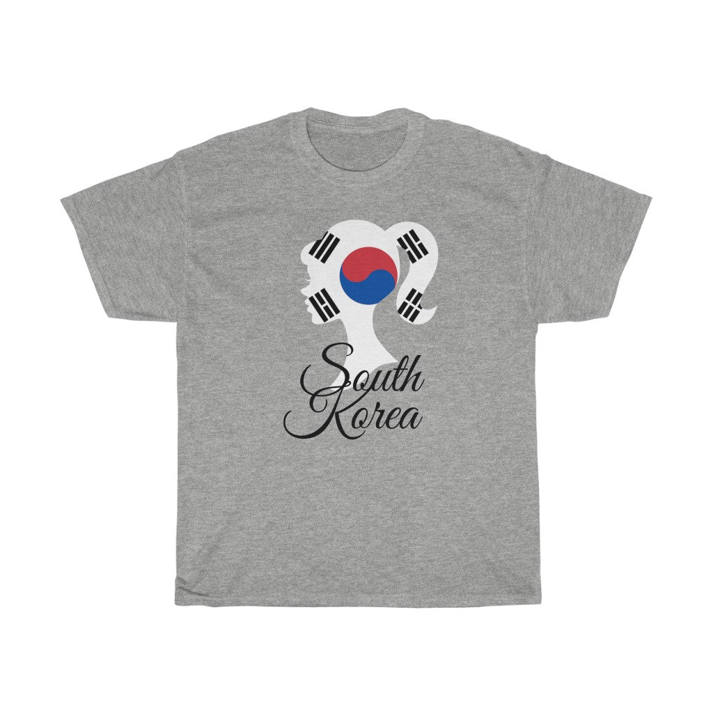 South Korea Girl Flag Standard Tee 1 - Unisex