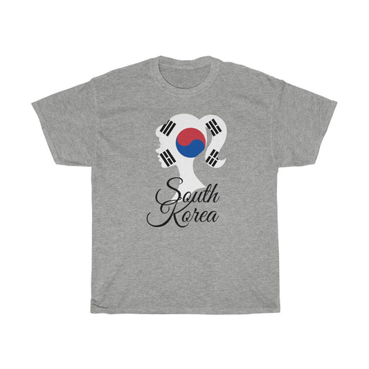 South Korea Girl Flag Standard Tee 1 - Unisex