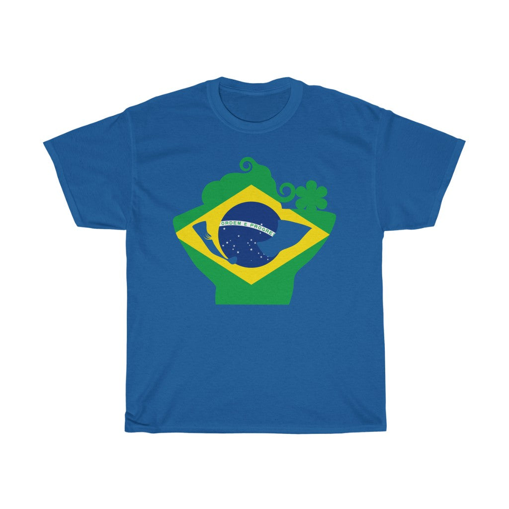 Brazil Lady Flag Standard Tee - Unisex